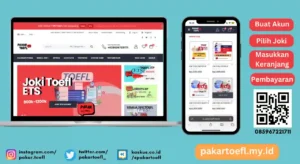 buat akun pakartoefl