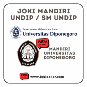 JOKI MANDIRI SM UNDIP